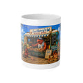 Copy of Copy of Copy of Copy of Copy of Copy of Copy of Beach Vibes Coffee Mug — Tropical Palm Trees, Sailboat & Relaxing Sand Scene (11oz)
