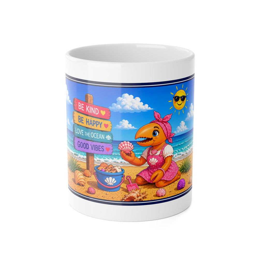 #006 Beach Buddy Girl – SeaHenry Coffee Mug