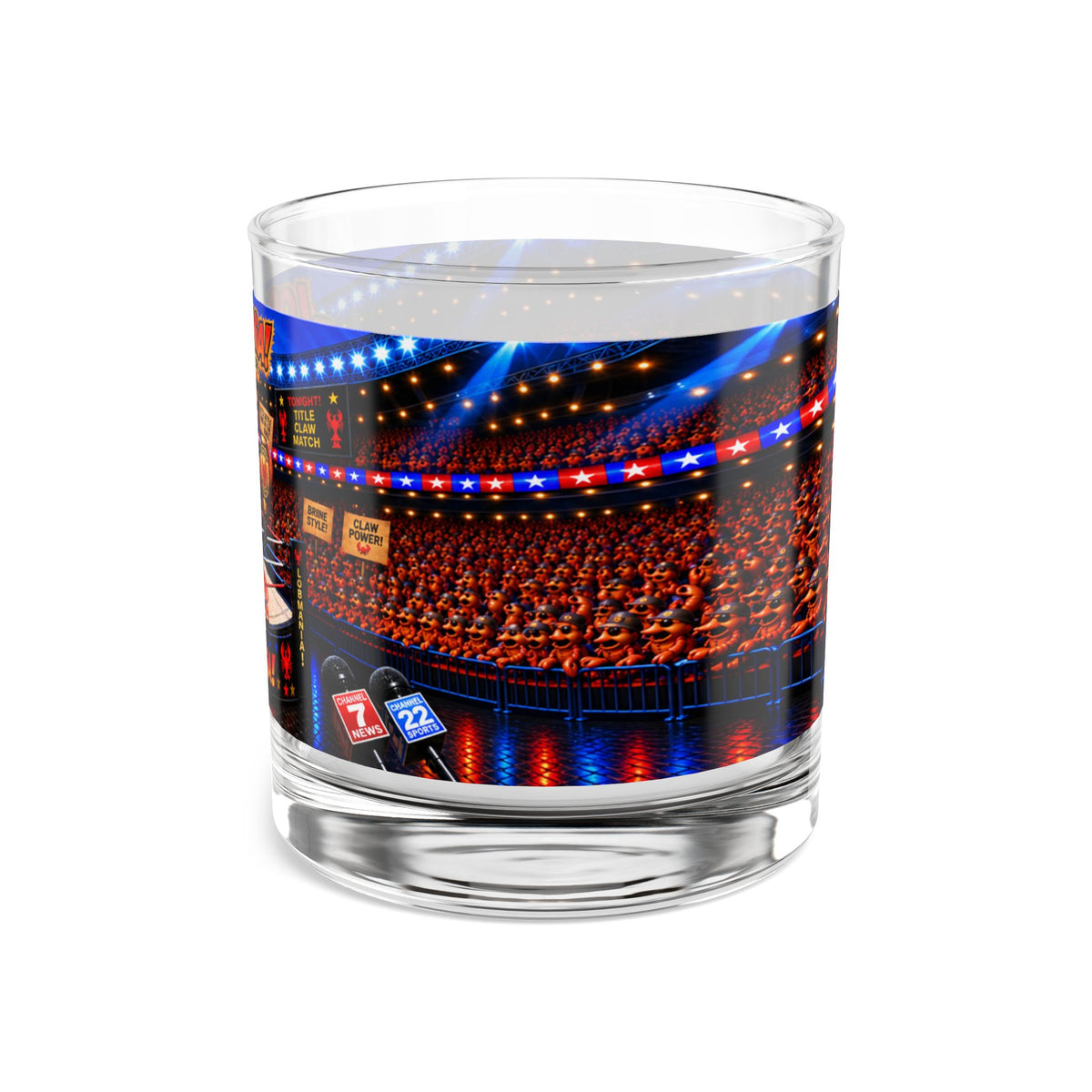#010 LobMania – SeaHenry 10 oz Rocks Glass
