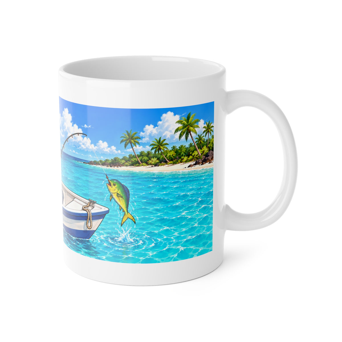 #004 Fisherman Henry – SeaHenry Coffee Mug