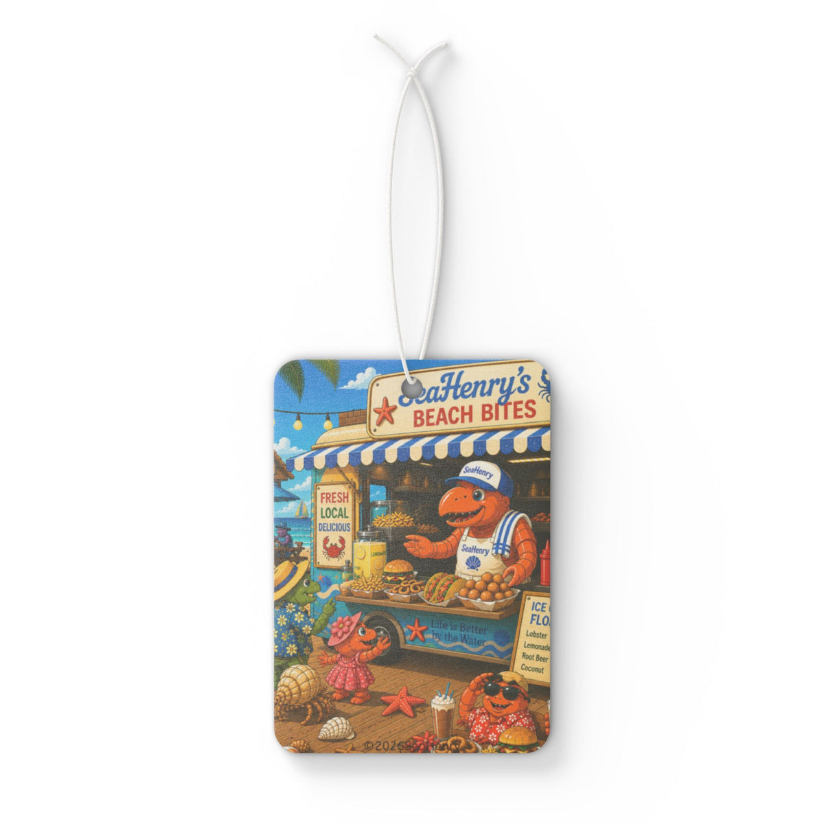 #018 Henry’s Beach Bites – SeaHenry Car Air Freshener