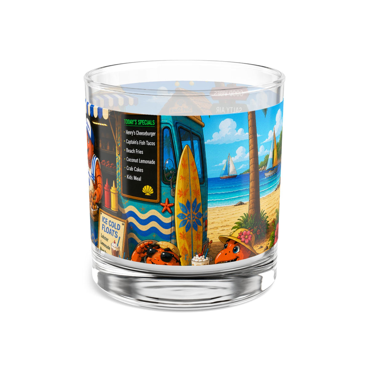 #013 Henry the Bartender – SeaHenry 10 oz Rocks Glass