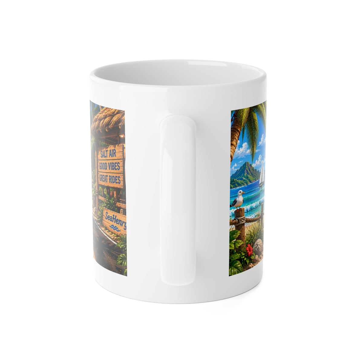 #008 Biker Henry – SeaHenry Coffee Mug