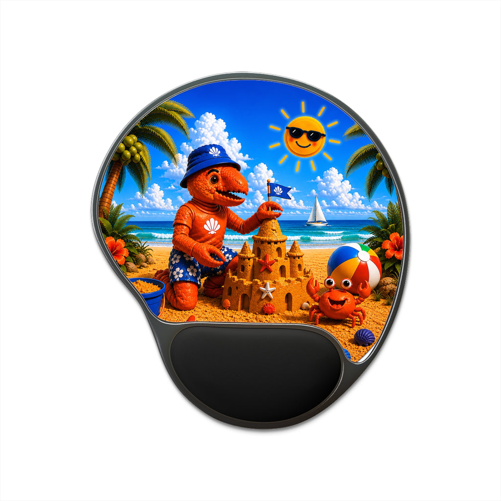 #005 Beach Buddy Boy Wrist Mouse Pad