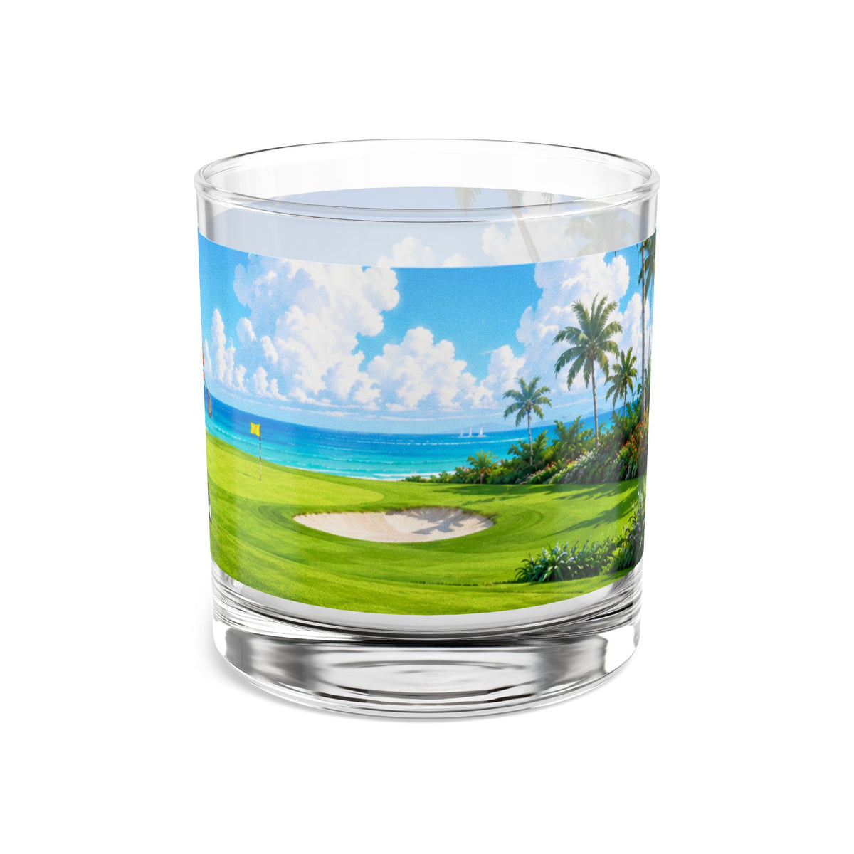 #023 Golfing Henry – SeaHenry 10 oz Rocks Glass