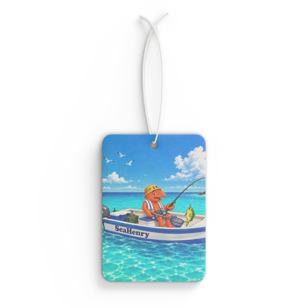 #004 Fisherman Henry - SeaHenry Air Freshener