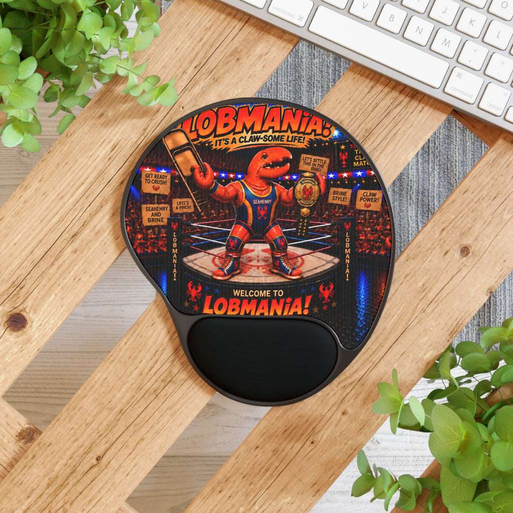 #010 Lobmania Henry Wrist Mouse Pad