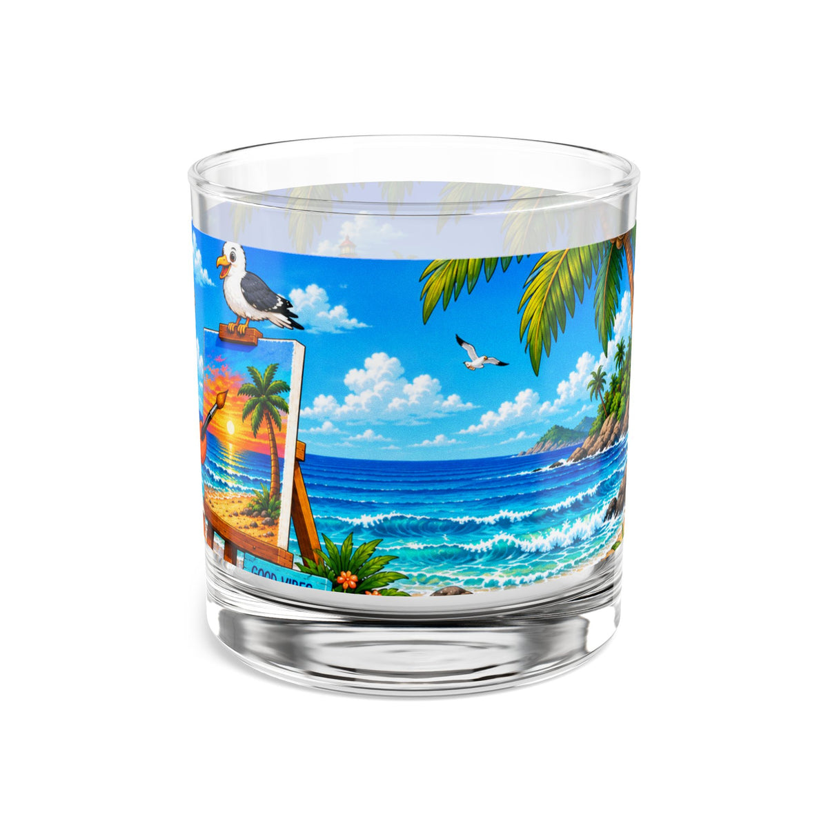 Copy of Copy of #015 Exercising Henry – SeaHenry 10 oz Rocks Glass