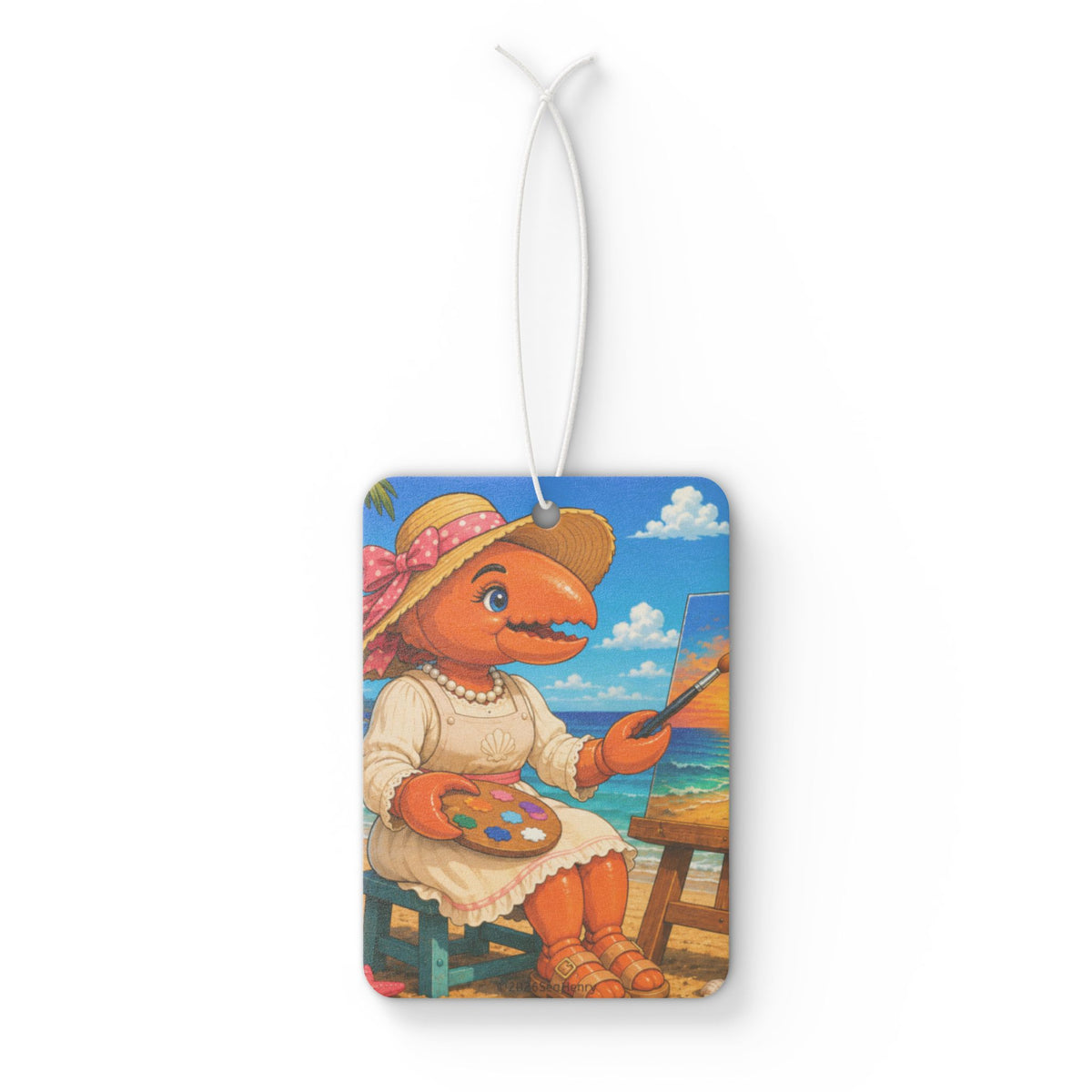 #016 SeaHarriet the Artist – SeaHenry Car Air Freshener