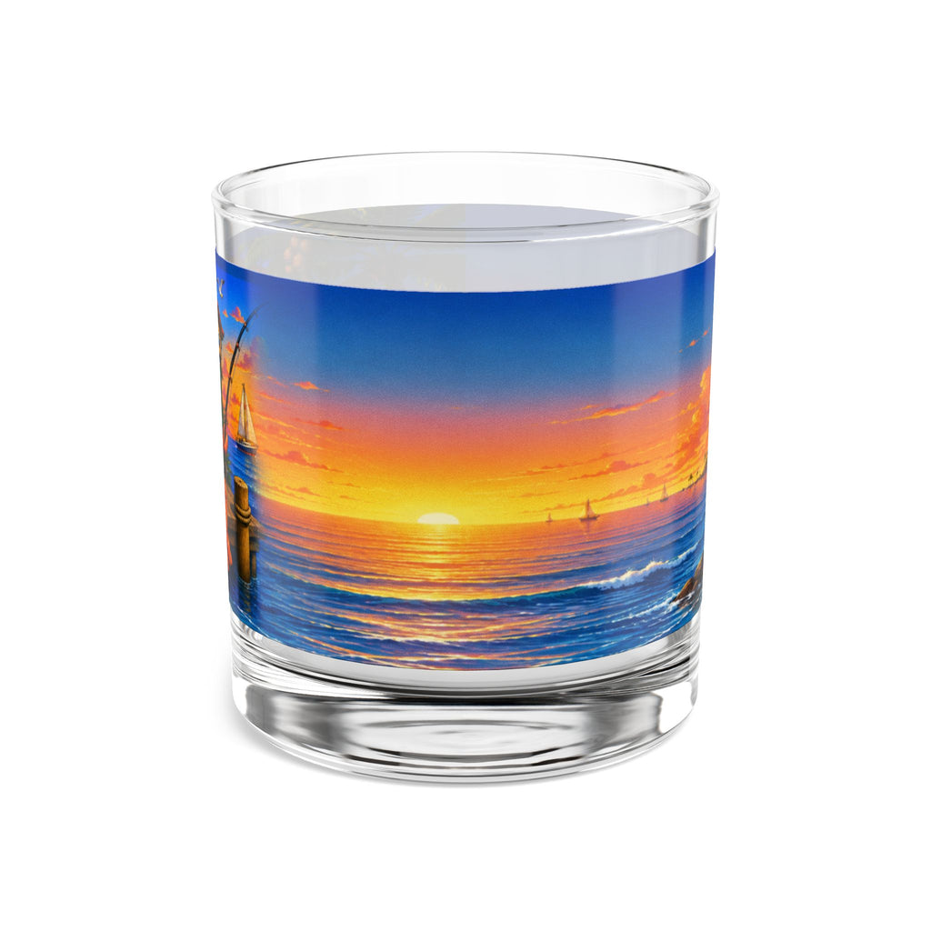 #021 Gone Fishing - SeaHenry 10oz Rocks Glass