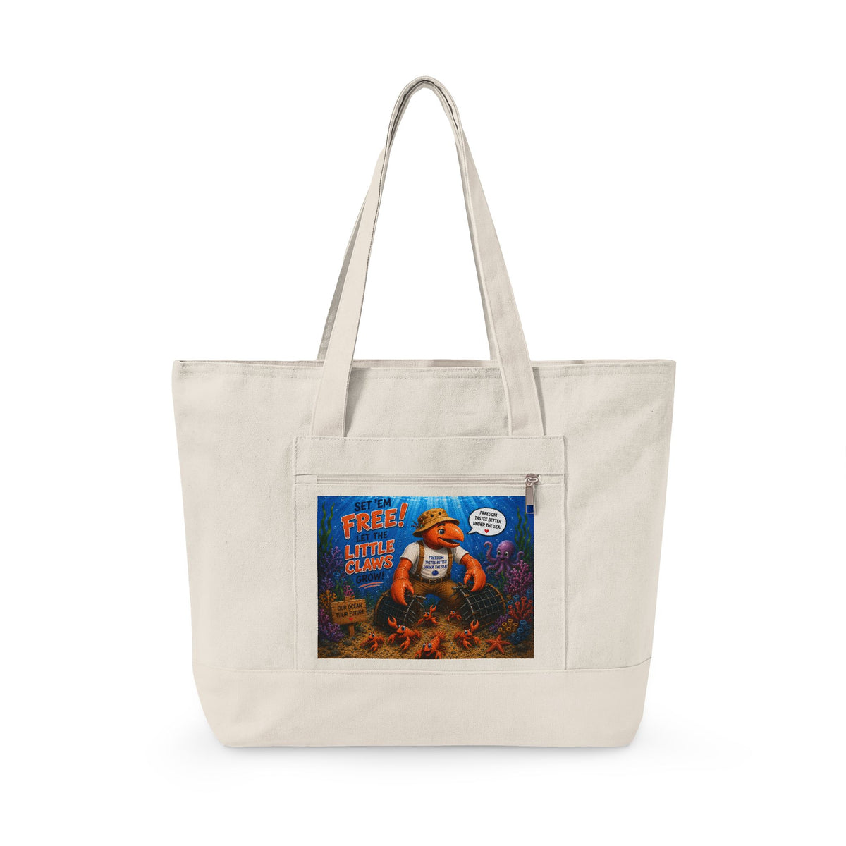 #007 Hope for Claws - Florida Tote Bag