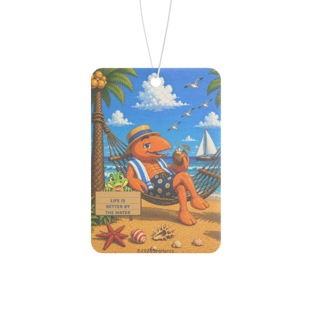 #002 Hammock Henry – SeaHenry Car Air Freshener