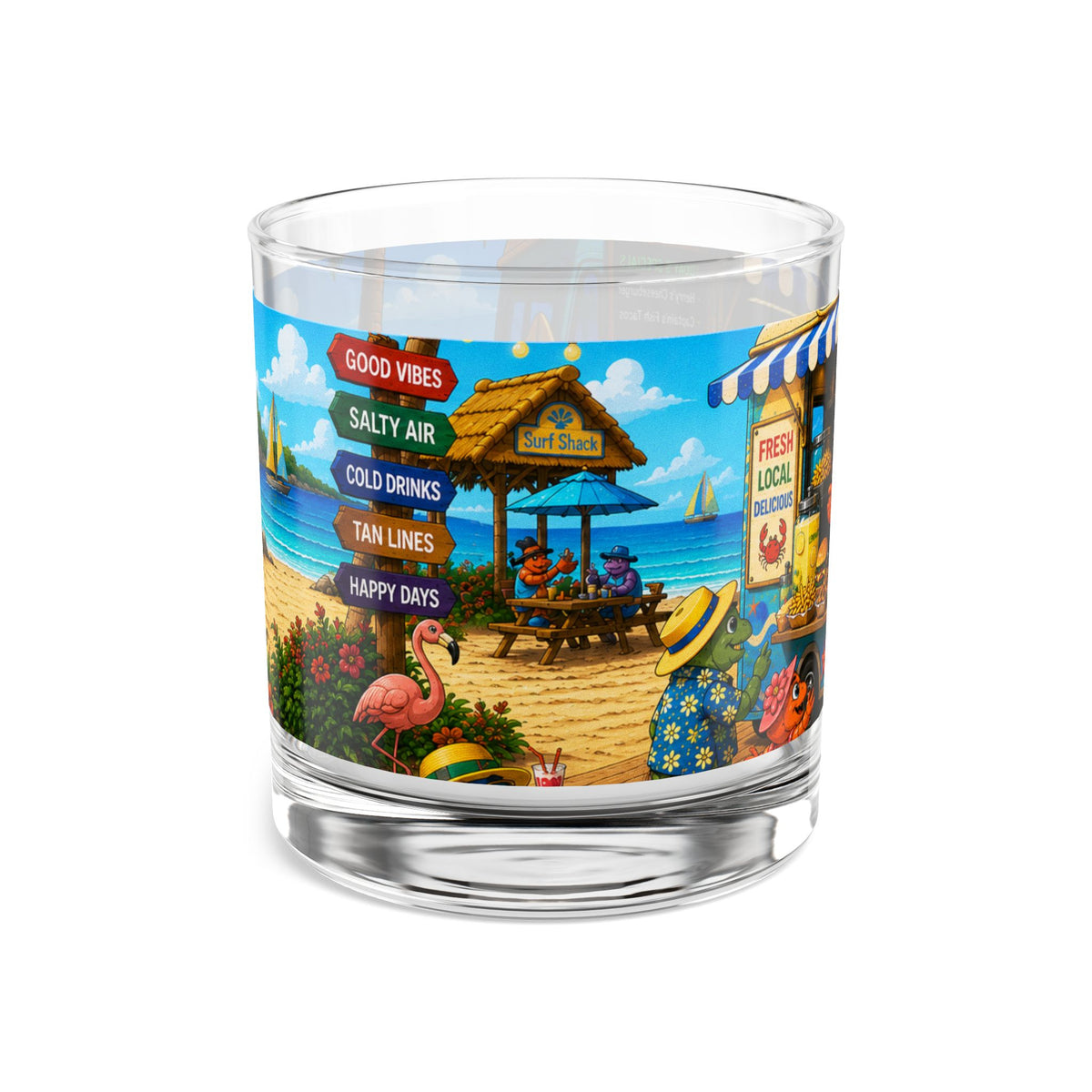 #013 Henry the Bartender – SeaHenry 10 oz Rocks Glass