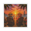 #020 Together Forever – SeaHenry 3×3 Coastal Sticker