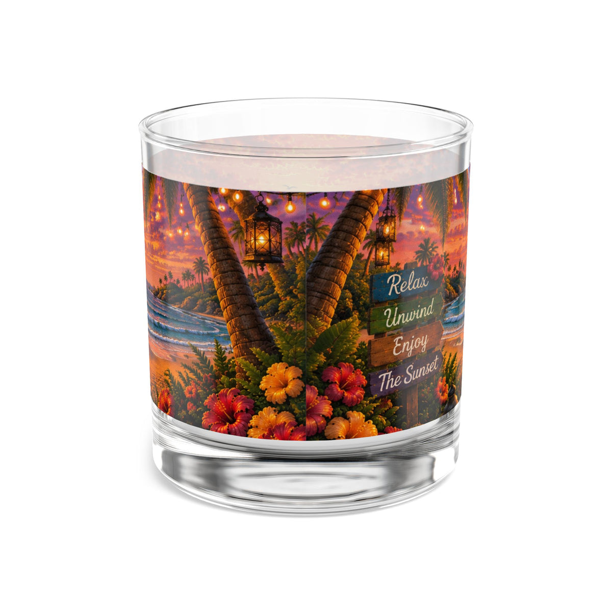 #019 Dog Walking – SeaHenry 10 oz Rocks Glass