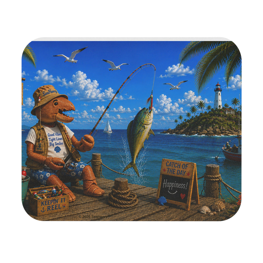 #004 Fisherman Henry Mouse Pad