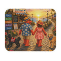 #019 Dog Walking – SeaHenry Mouse Pad