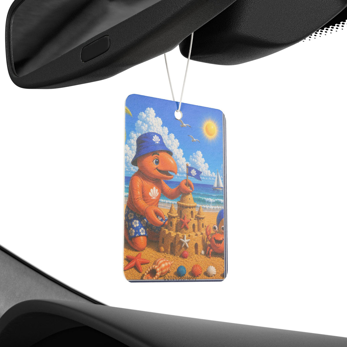 #005 Beach Buddy Boy – SeaHenry Car Air Freshener