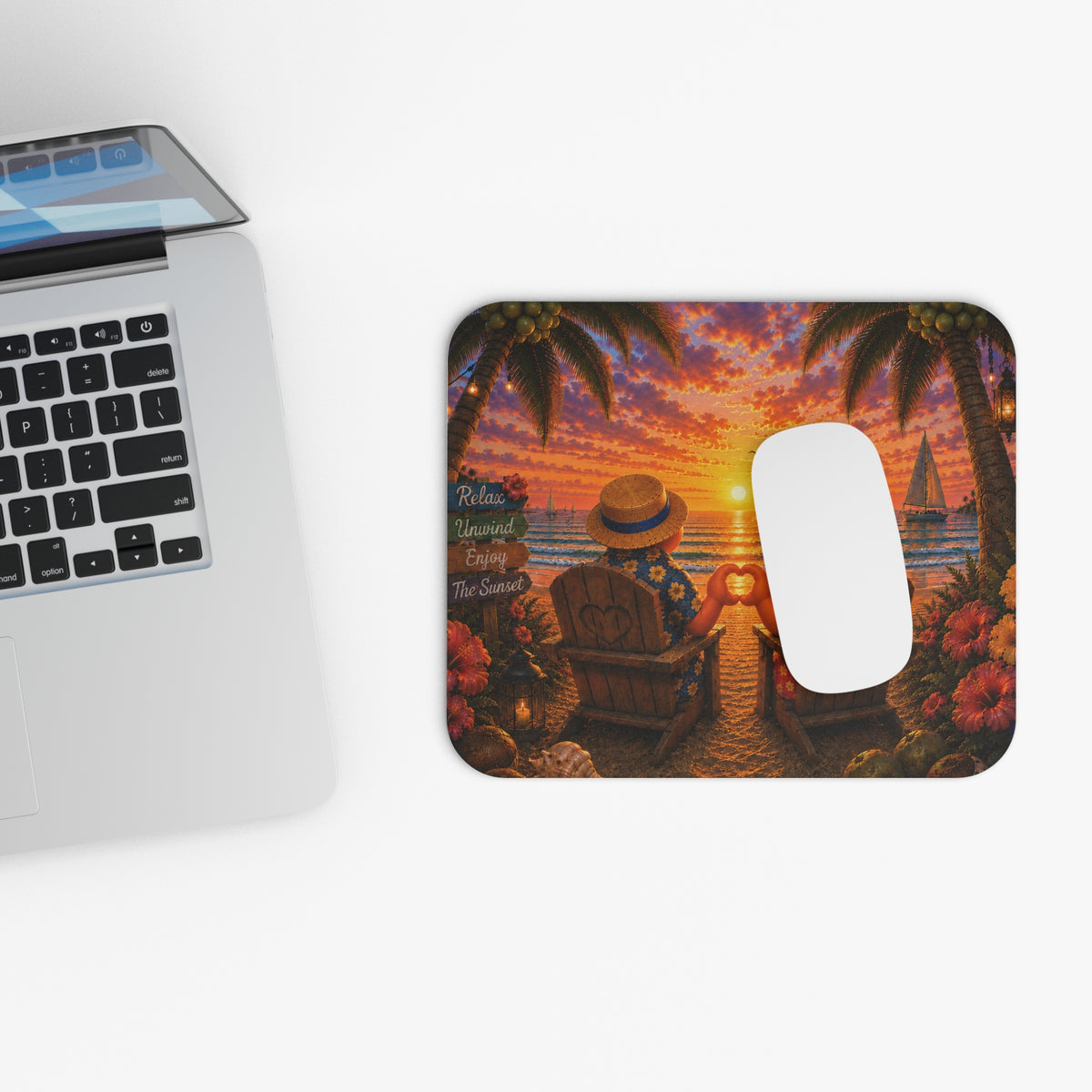 #020 Together Forever – SeaHenry Mouse Pad