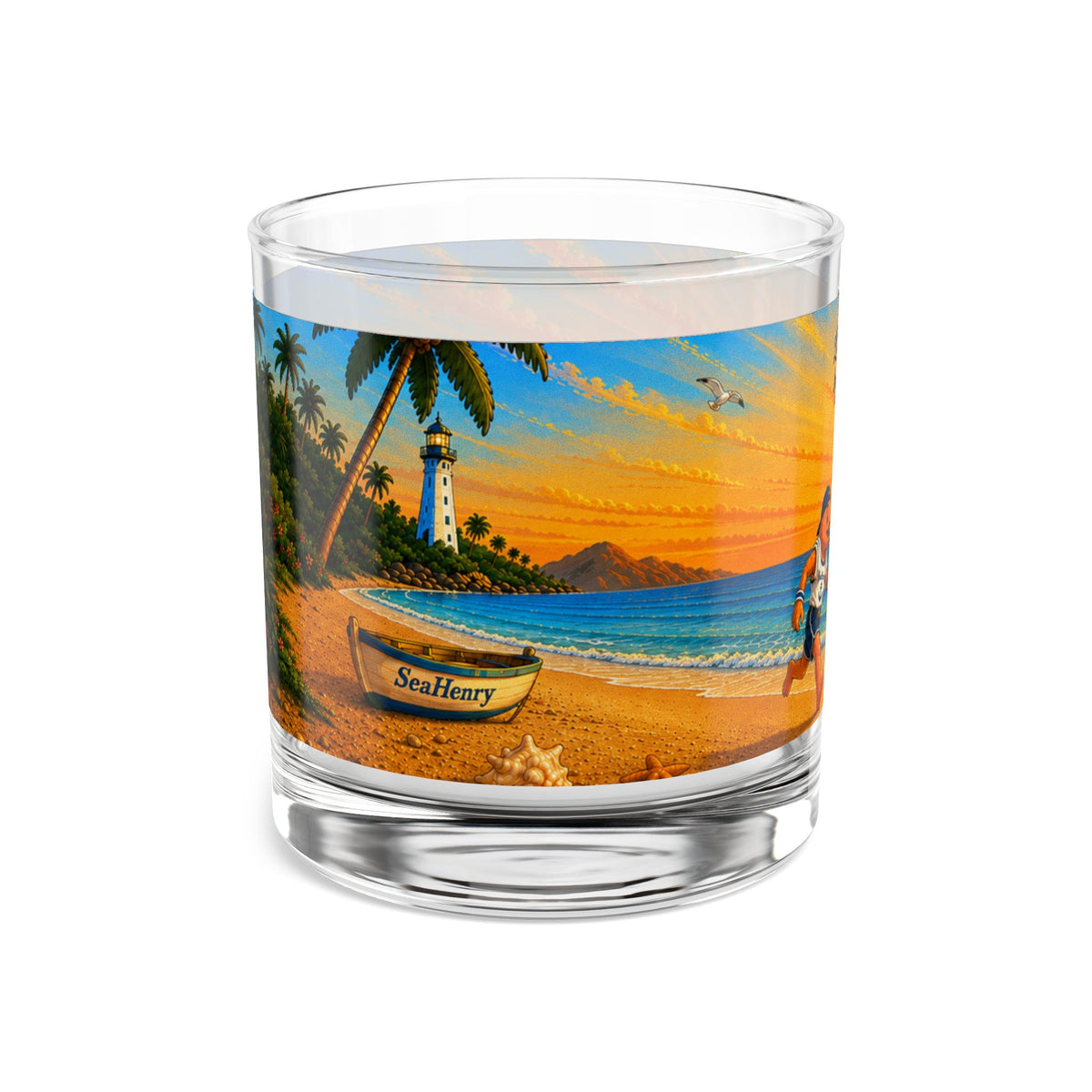 #022 Henry Jogging – SeaHenry 10 oz Rocks Glass