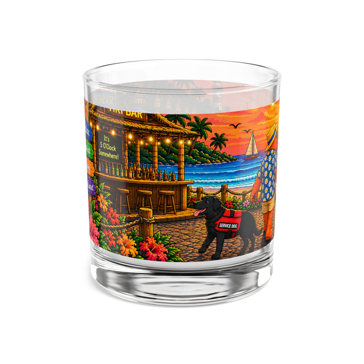 #020 Together Forever – SeaHenry 10 oz Rocks Glass