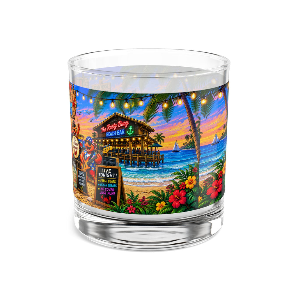 #011 Henry and the Crabs – SeaHenry 10 oz Rocks Glass