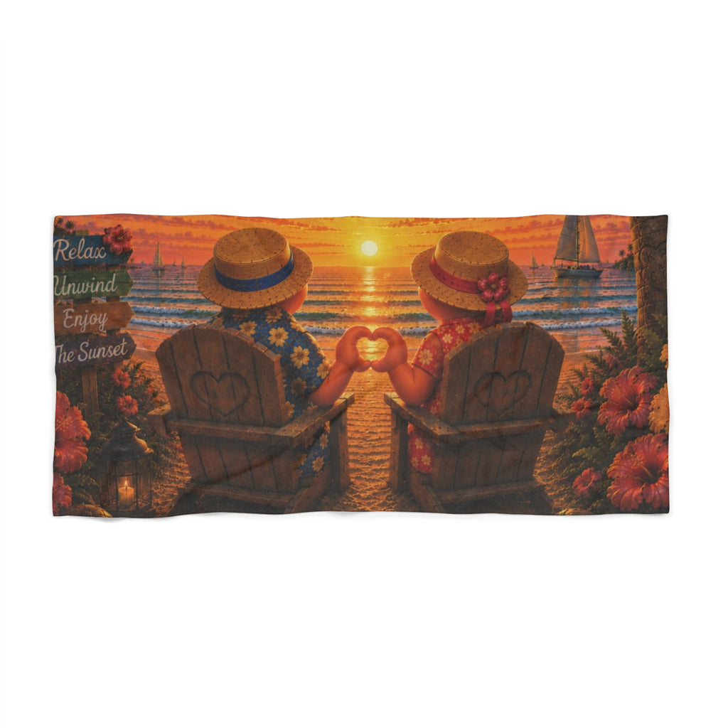 #020 Together Forever – Beach Towel