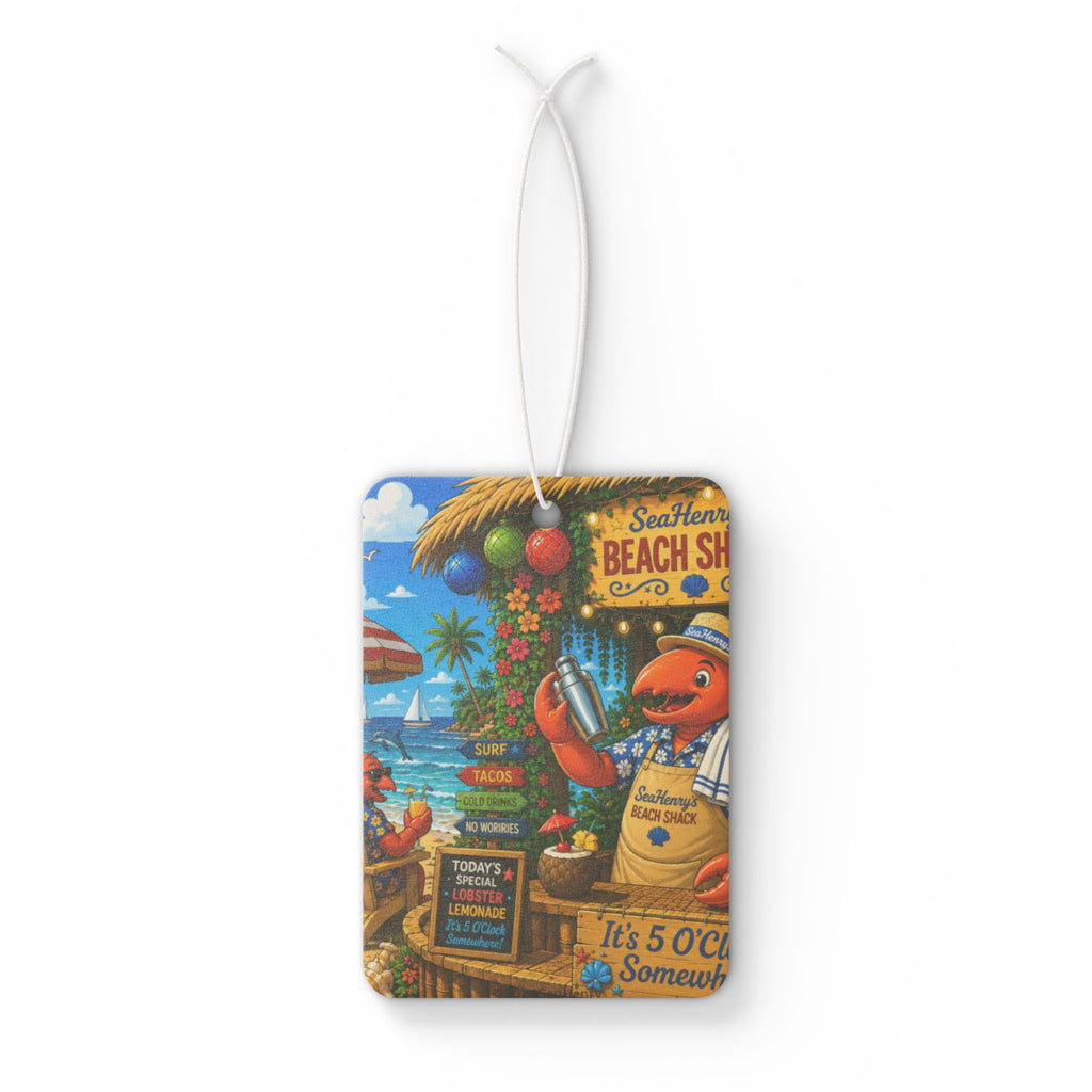 013 Henry the Bartender  SeaHenry Car Air Freshener
