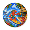 #012 Surfer Henry - Round Cutting Board