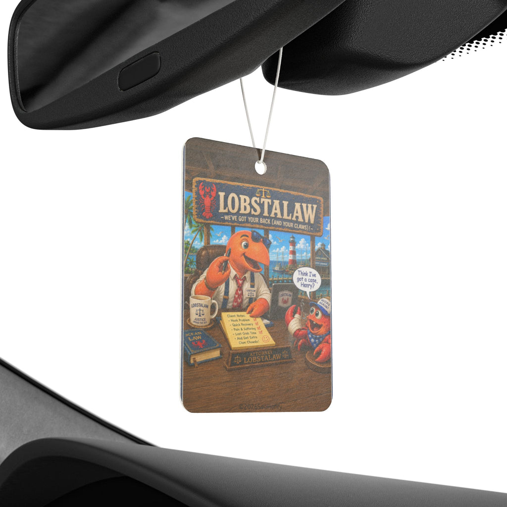 #009 LobstaLaw – SeaHenry Car Air Freshener