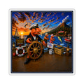 #003 Captain Henry – SeaHenry 3x3 Square Sticker