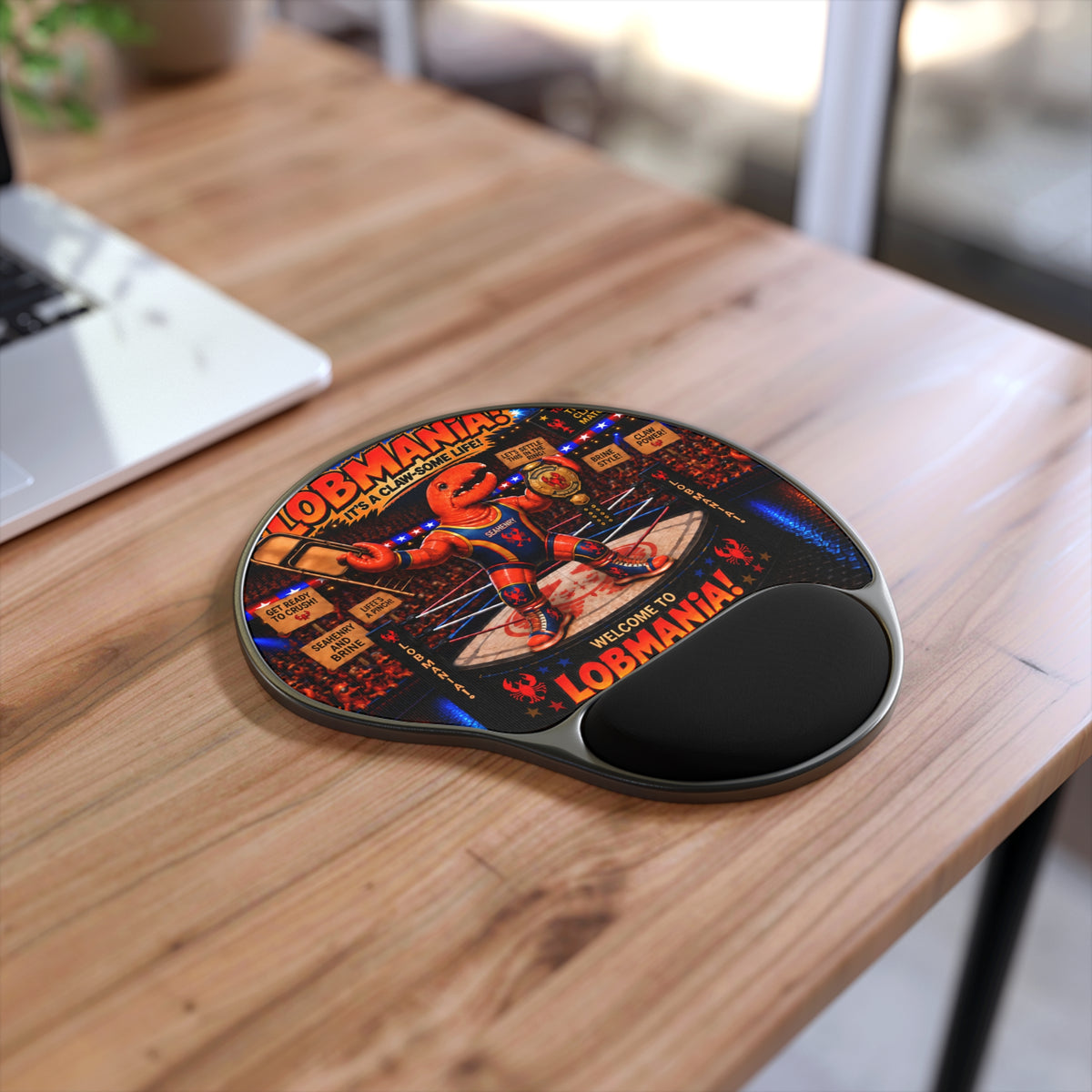 #010 Lobmania Henry Wrist Mouse Pad
