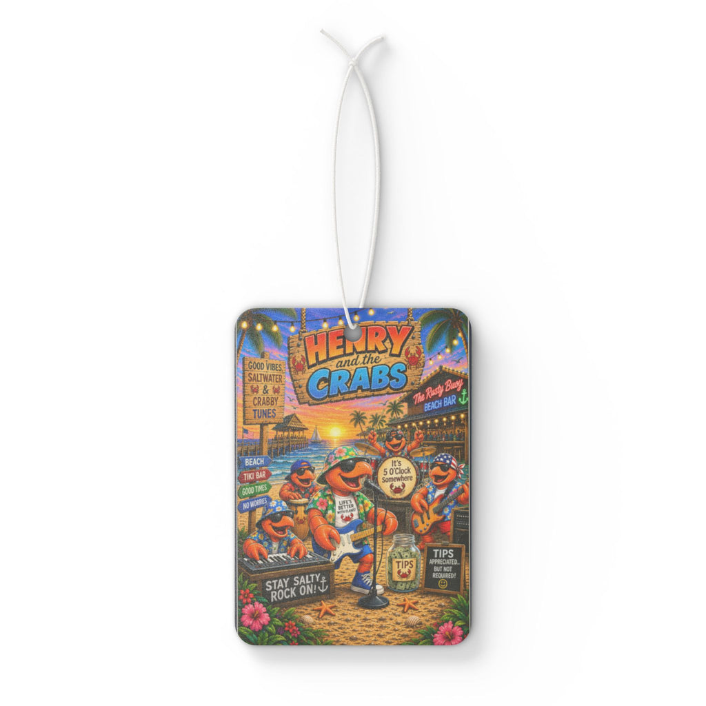 #011 Henry and the Crabs – SeaHenry Car Air Freshener