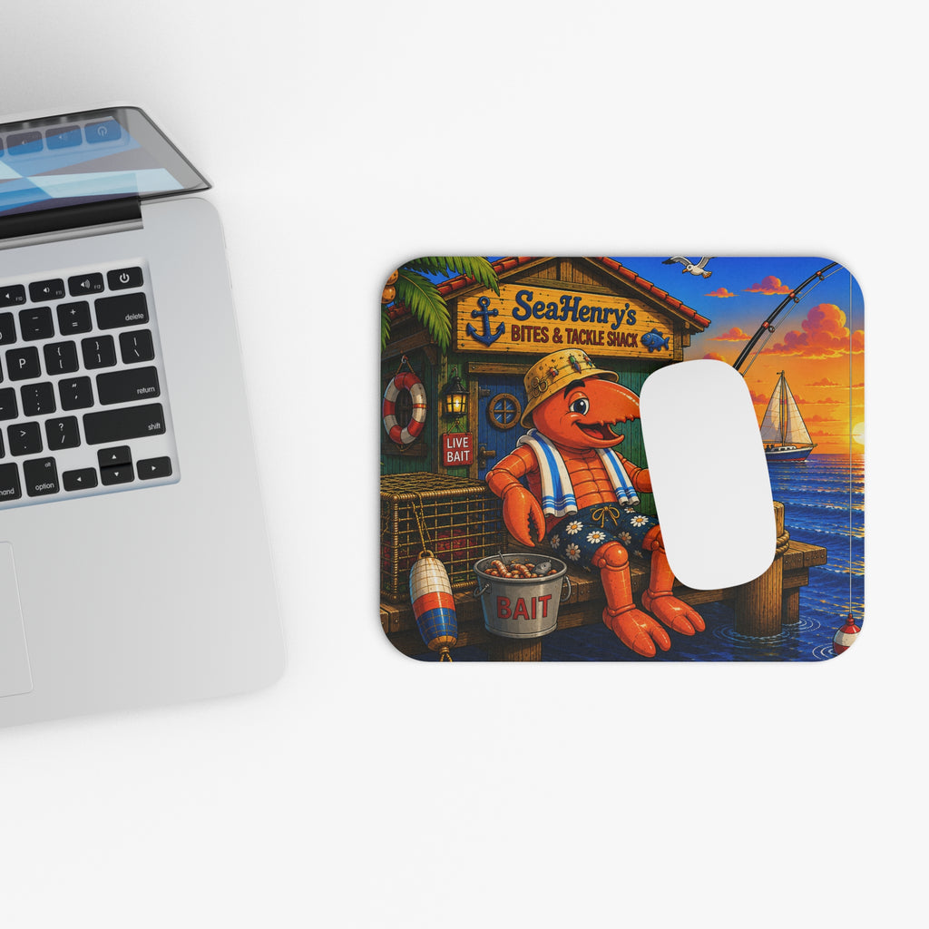 #022 Jogging Henry -  Mouse Pad