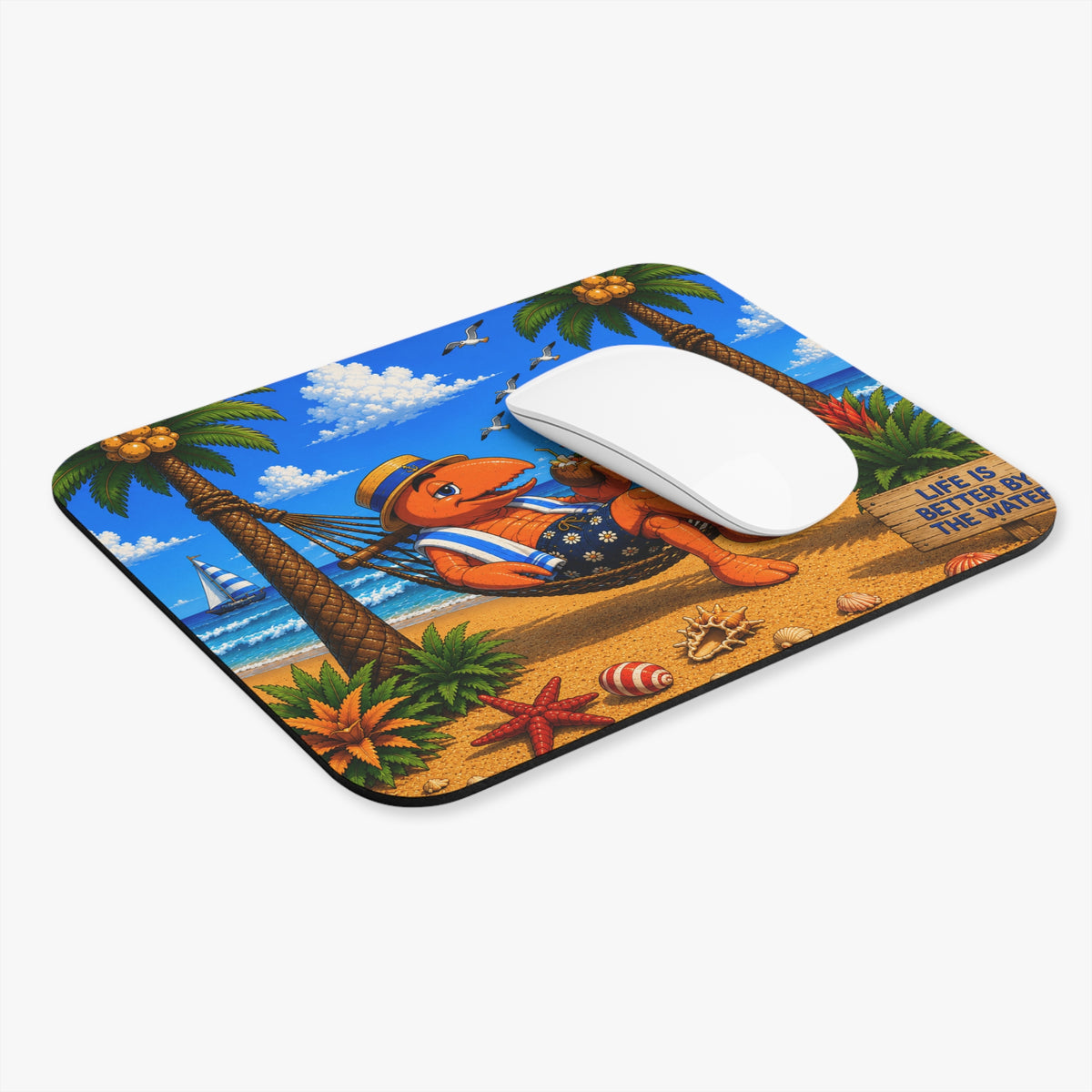 #002 Hammock Henry – SeaHenry Mouse Pad
