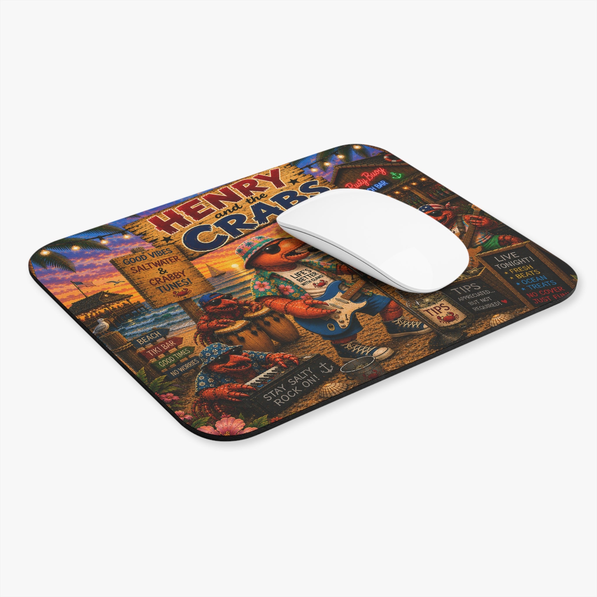 #011 Henry and the Crabs Mouse Pad