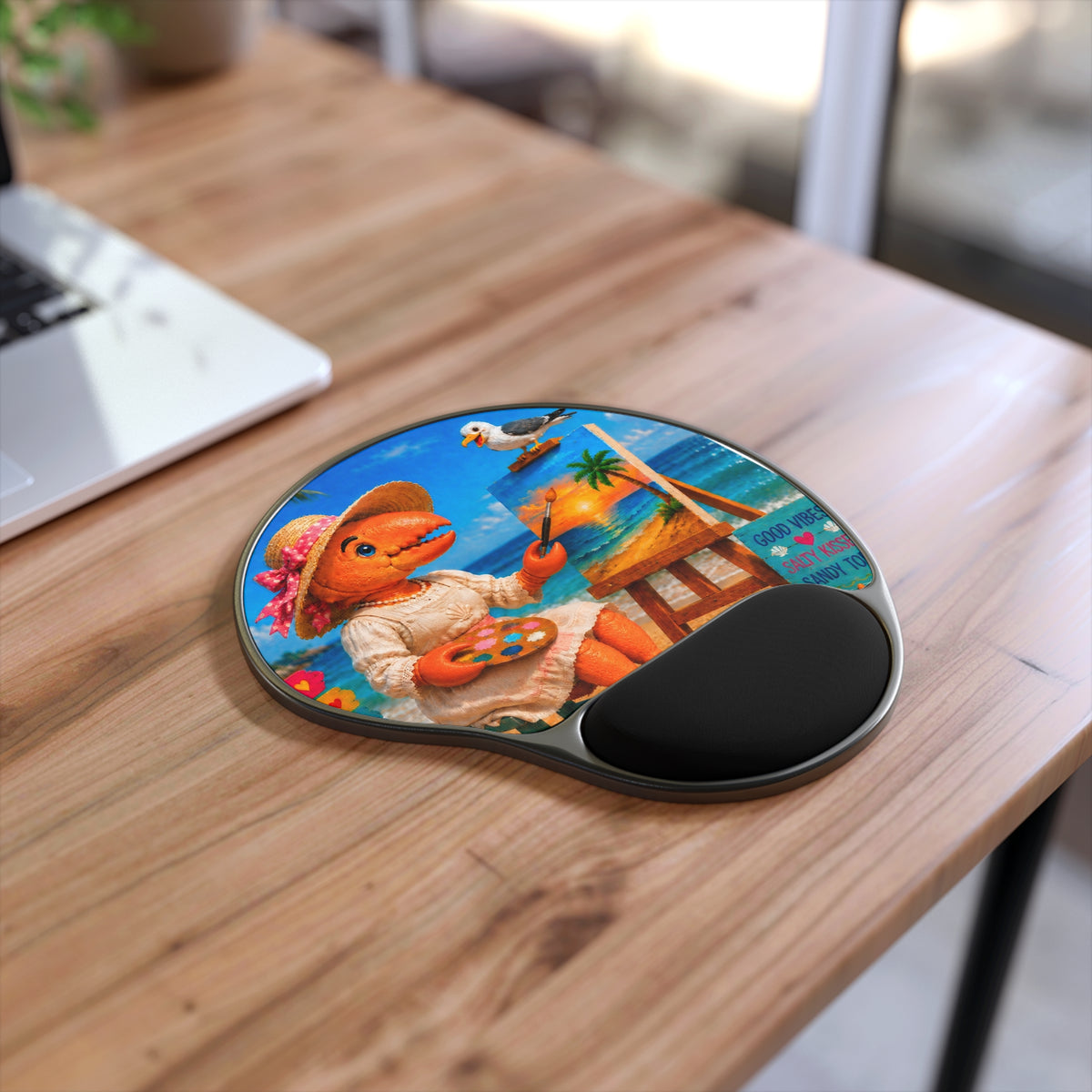 #016 Harriet – SeaHenry Cushioned Wrist Rest Mouse Pad