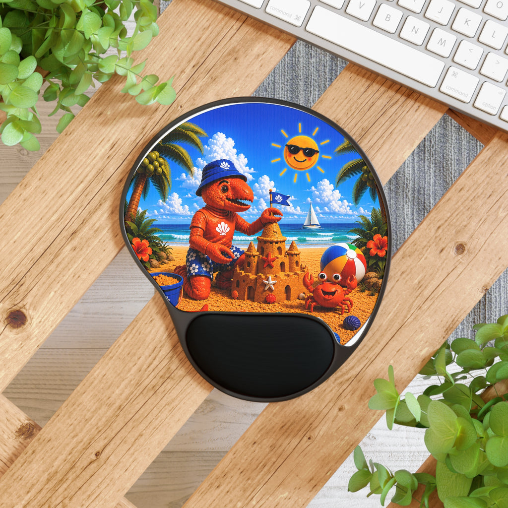 #005 Beach Buddy Boy Wrist Mouse Pad