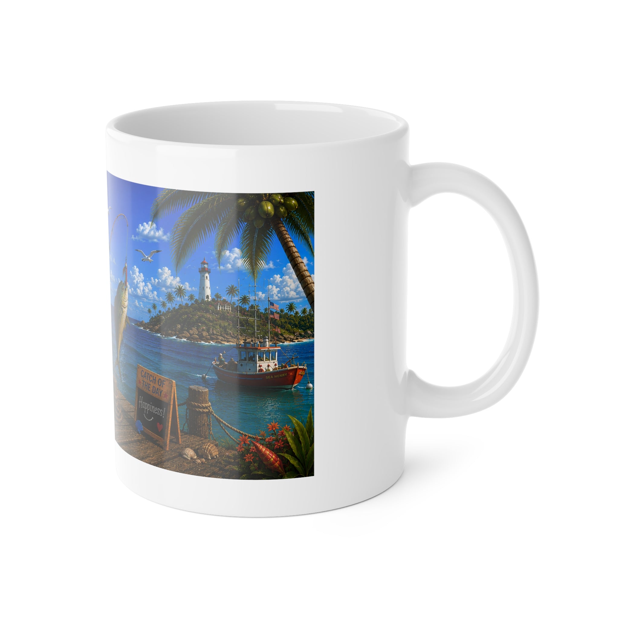 #004 Fisherman Henry Mug