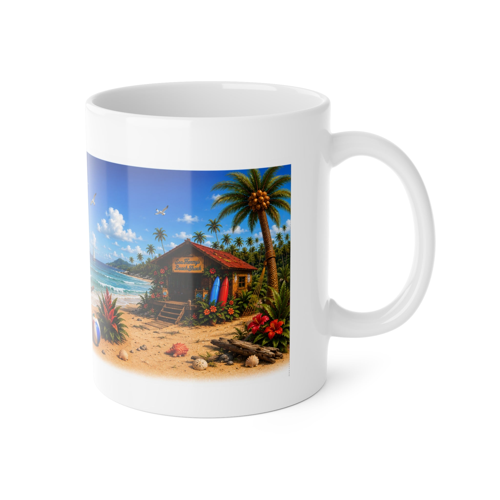 Beach Vibes Ocean Mug  (11oz)