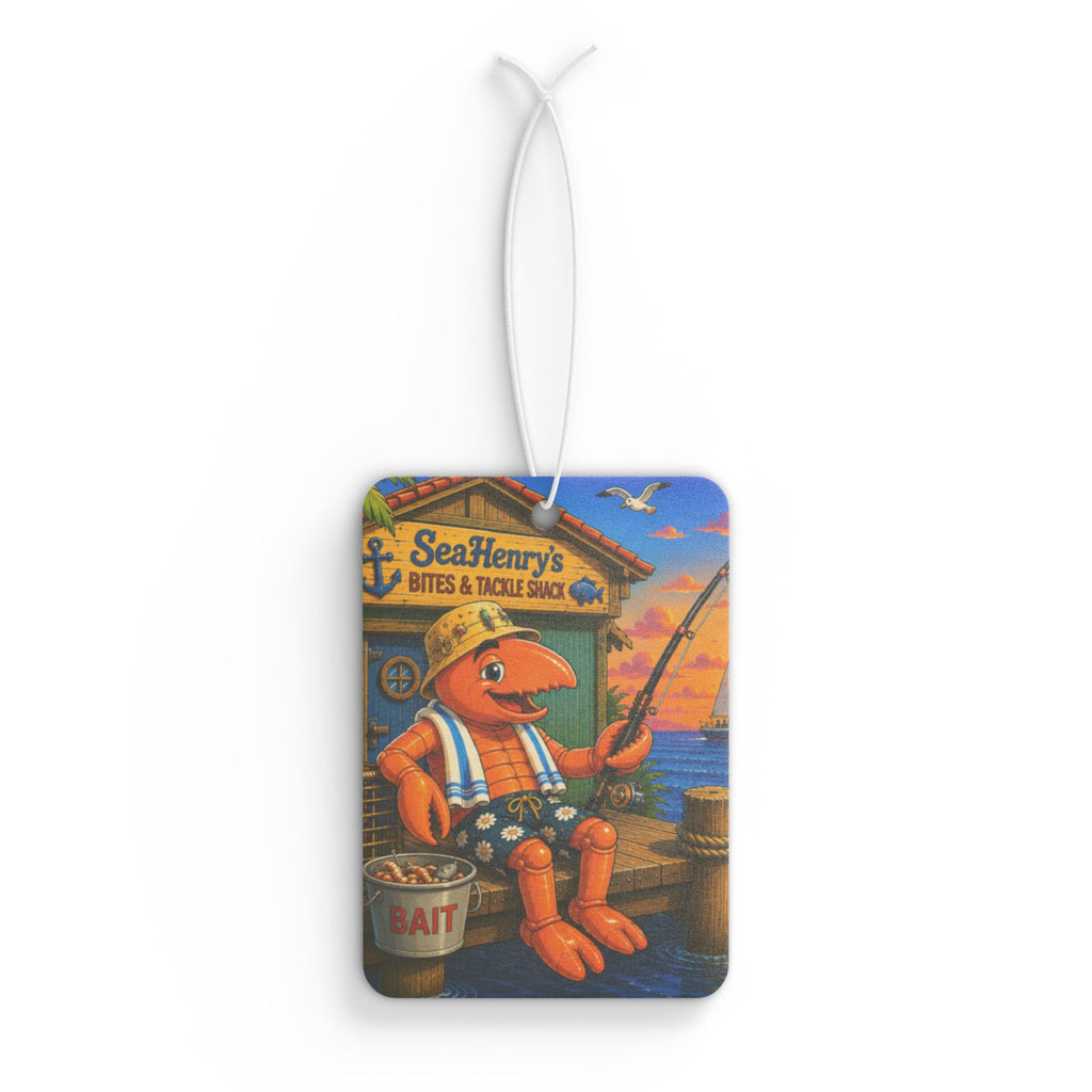 #021 Gone fishing—SeaHenry Car Air Freshener