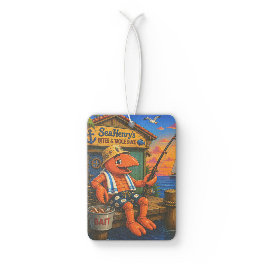 #021 Gone fishing—SeaHenry Car Air Freshener