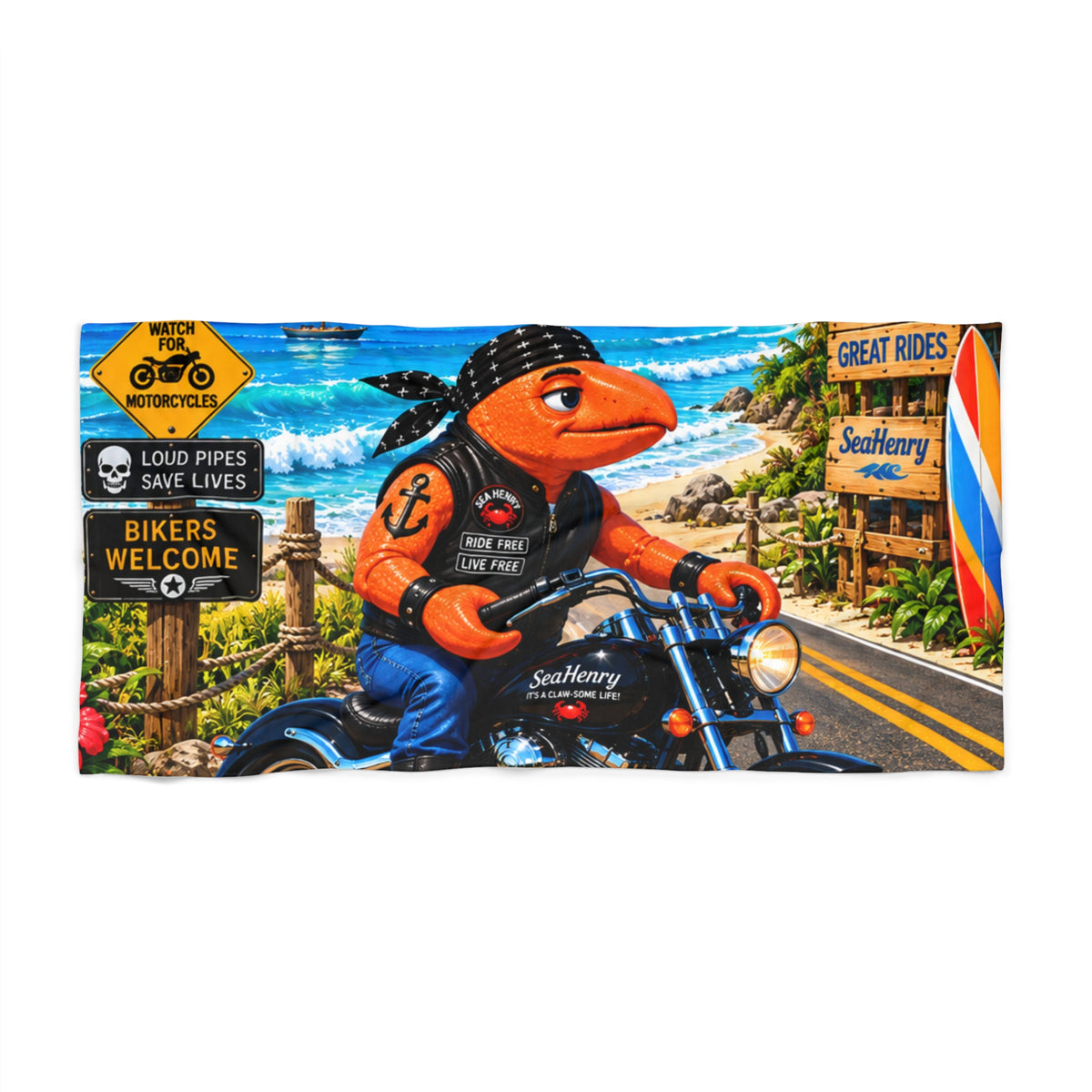 #005 Beach Buddy Boy – Beach Towel