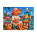 #016 Harriet – SeaHenry Coastal Canvas Wall Art