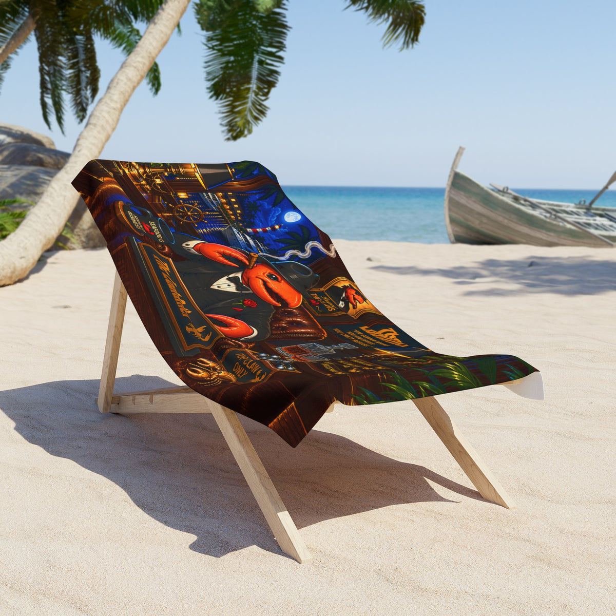 #014 The LobFather – Beach Towel